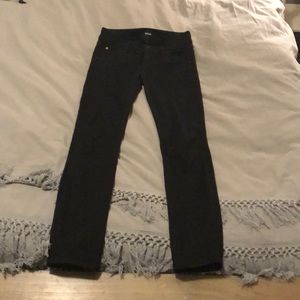 Black Hudson skinny leg stretch jean
